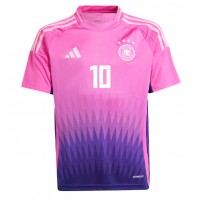 Maglie da calcio Germania Jamal Musiala #10 Seconda Maglia Europei 2024 Manica Corta